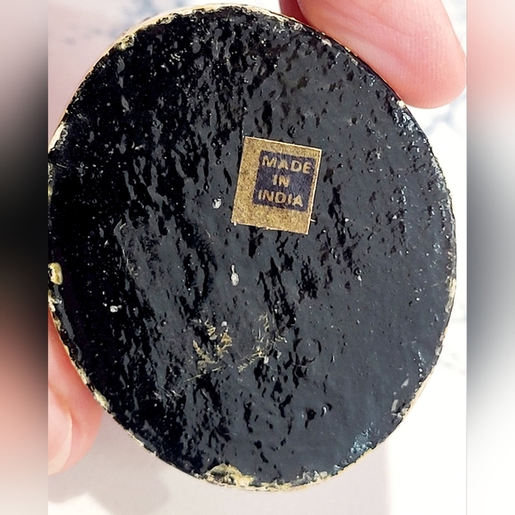 Vintage trinket box. Made in India - Picture 16 of 16